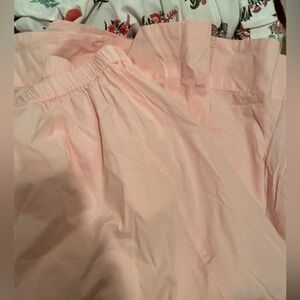 FP Lowen Midi Skirt pastel  Pink side pockets